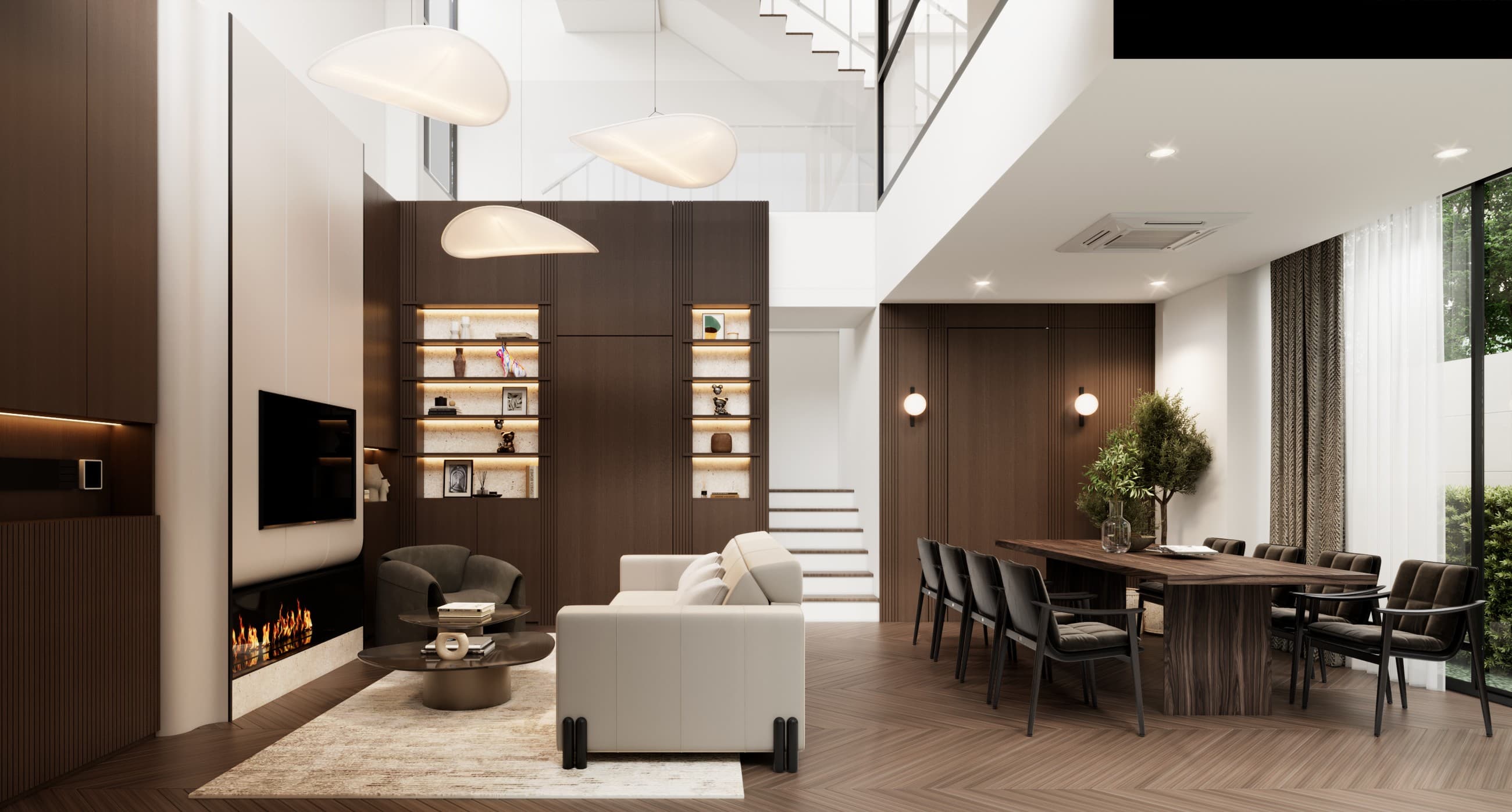 Living Warm View interior visualization