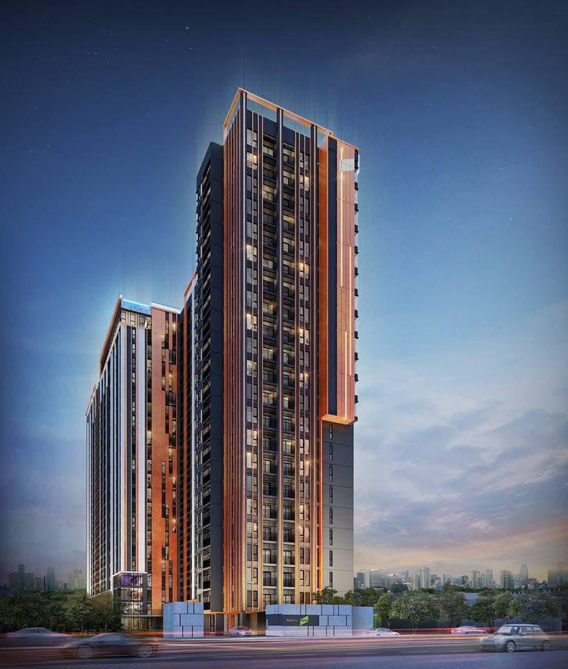 Vertical Exterior Study architecture visualization